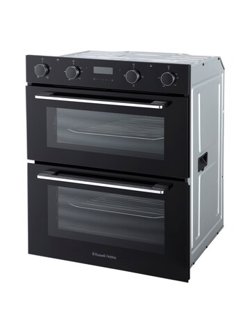 Russell Hobbs RH72DEO1001B/02 72cm High Built-In Double Oven Black Install