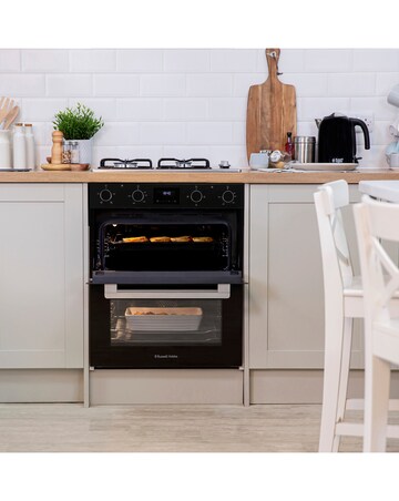 Russell Hobbs RH72DEO1001B/02 72cm High Built-In Double Oven Black Install