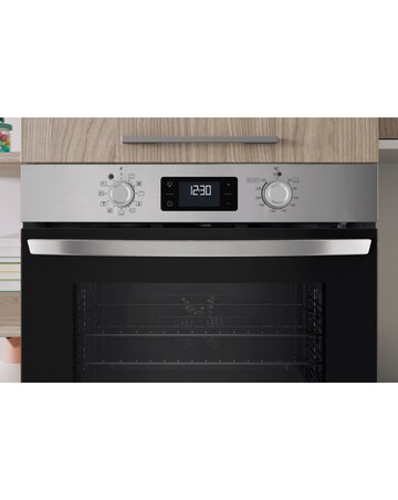 Indesit Turn&Go IO278P1XUK Built-In Electric Single Oven Pyrolytic Clean Install