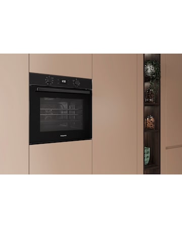 Hotpoint Class 2 HO 475P B UK Built-In Electric Single Oven with Pyrolytic Clean