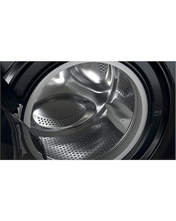 Hotpoint Anti-Stain NSWM 846 BS UK 8kg 1400rpm Washing Machine - Black
