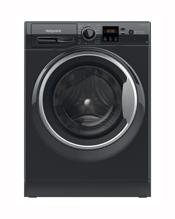 Hotpoint Anti-Stain NSWM 946 BS UK 9kg, 1400rpm Washing Machine - Black