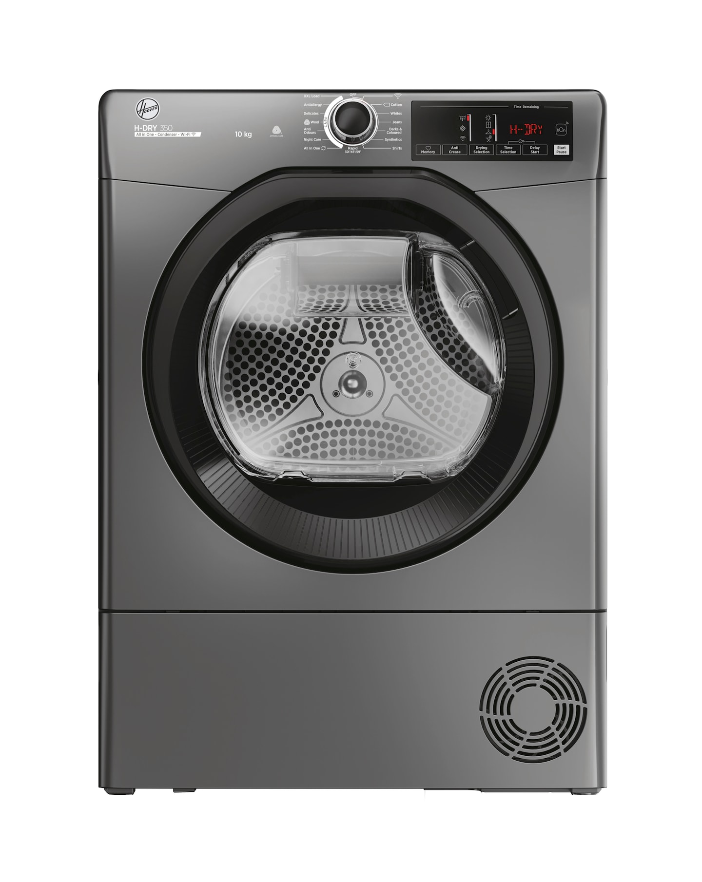 New In - Hoover HREC10TBER-80 Con Dryer Install - Graphite