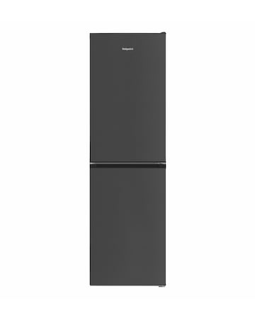 Hotpoint HPKH 1261 XBR4UK 50/50 No Frost Fridge Freezer Black + Install