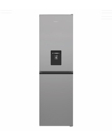 Hotpoint HPKH 1261W S4UK 50/50 Fridge Freezer Water Dispenser Silver + Install