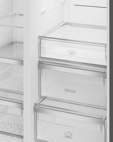 Hotpoint HPG2 6574W XBR5UK Dual No Frost American Fridge Freezer FreshShield