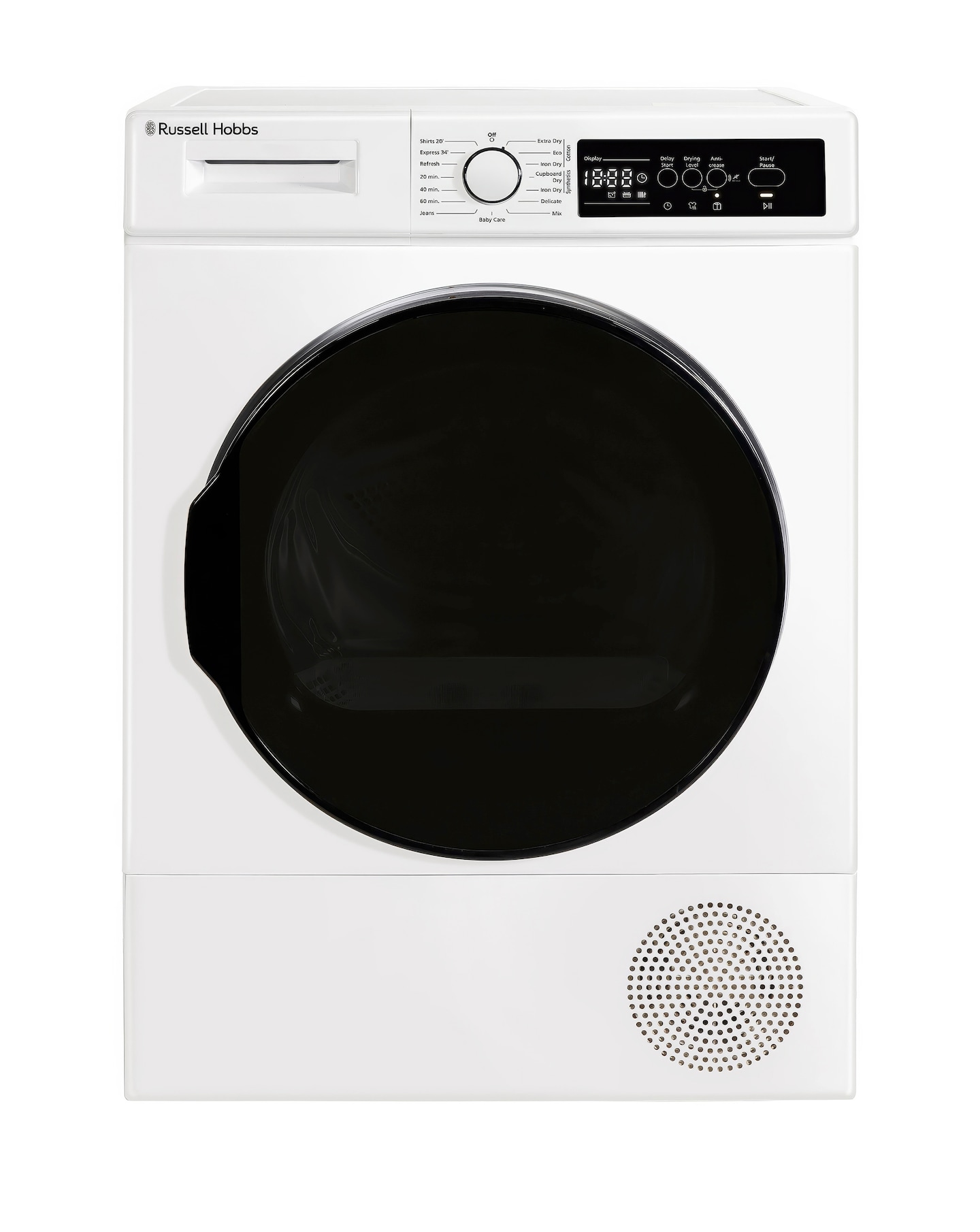 New In - Russell Hobbs 12 Series 8kg HP Dryer