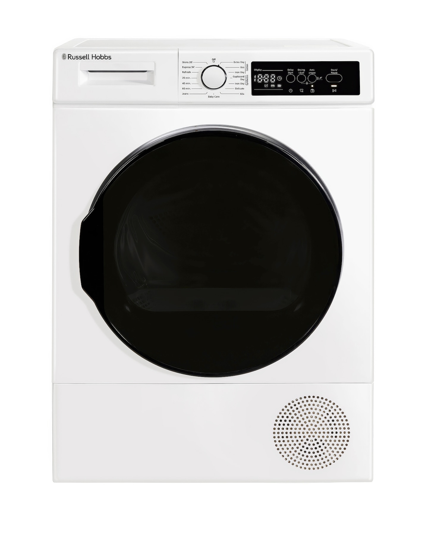 New In - Russell Hobbs 12 Series 9kg HP Dryer
