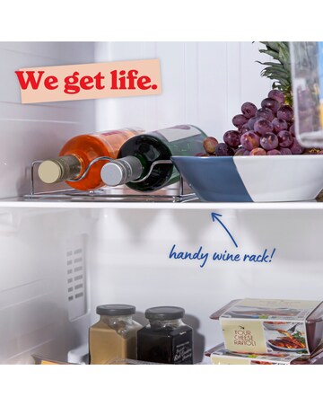 Russell Hobbs RH90AFF201SS Slim American Fridge Freezer Inox + Install