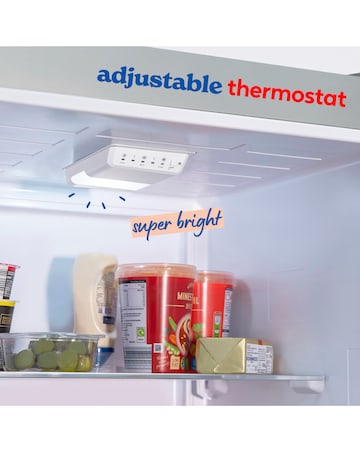 Russell Hobbs RH180FFFF1E1S Frost-free Fridge Freezer Silver + Install