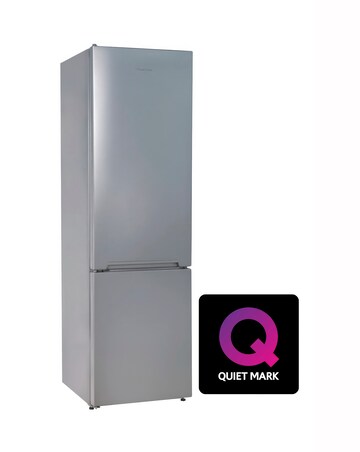 Russell Hobbs RH180FFFF1E1S Frost-free Fridge Freezer Silver + Install