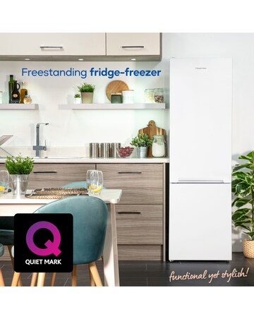 Russell Hobbs RH180FF541E1W Fridge Freezer White + Install