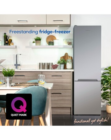 Russell Hobbs RH180FF541E1S Fridge Freezer Stainless Steel + Install