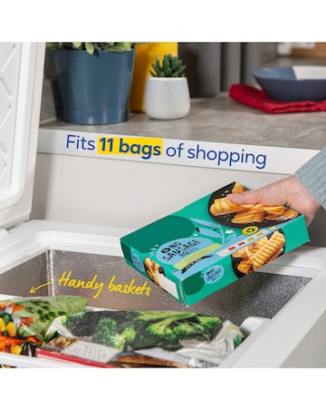 Russell Hobbs RH198CF0E1W 198L Chest Freezer White + Install