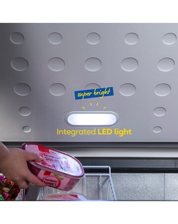 Russell Hobbs RH300CF201B 300L Chest Freezer Black + Install