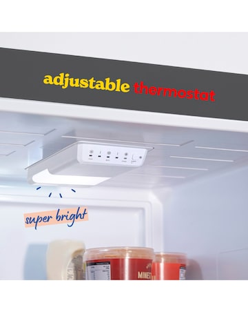 Russell Hobbs RH180FFFF551E1DS 70/30 Fridge Freezer Dark Steel + Install