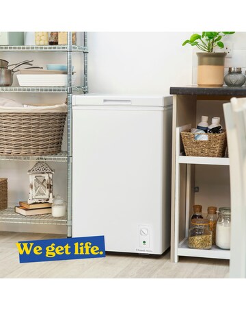 Russell Hobbs RH142CF0E1W 143L Chest Freezer - White - E Rated