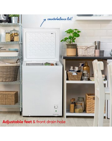 Russell Hobbs RH142CF0E1W 143L Chest Freezer - White - E Rated
