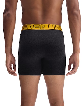 Under Armour Performance Cotton 6Inch 3 Pack Boxers