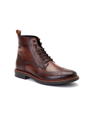 Base London Dealer Brogue Boot