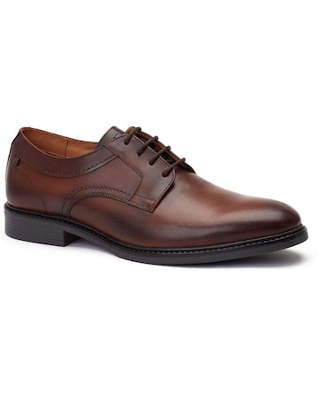 Base London Drake Waxy Lace Up Shoe