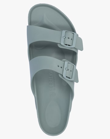 Birkenstock Mens Arizona EVA Pure Sage Two Bar Mules Standard Width