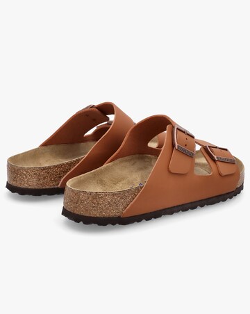 Birkenstock Men's Arizona Ginger Birko-Flor Two Bar Mules Standard Fit