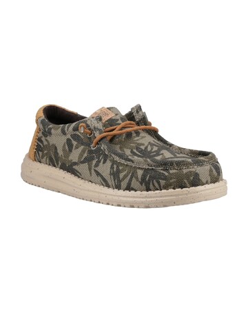 HEYDUDE Wally Palm Jute Shoes