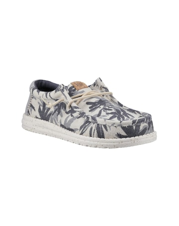 HEYDUDE Wally Palm Jute Shoes