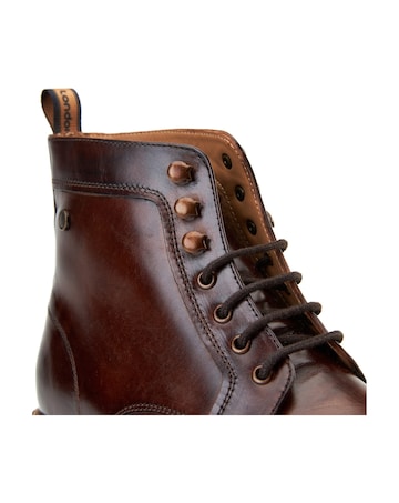 Base London Plymouth Toe Cap Boot