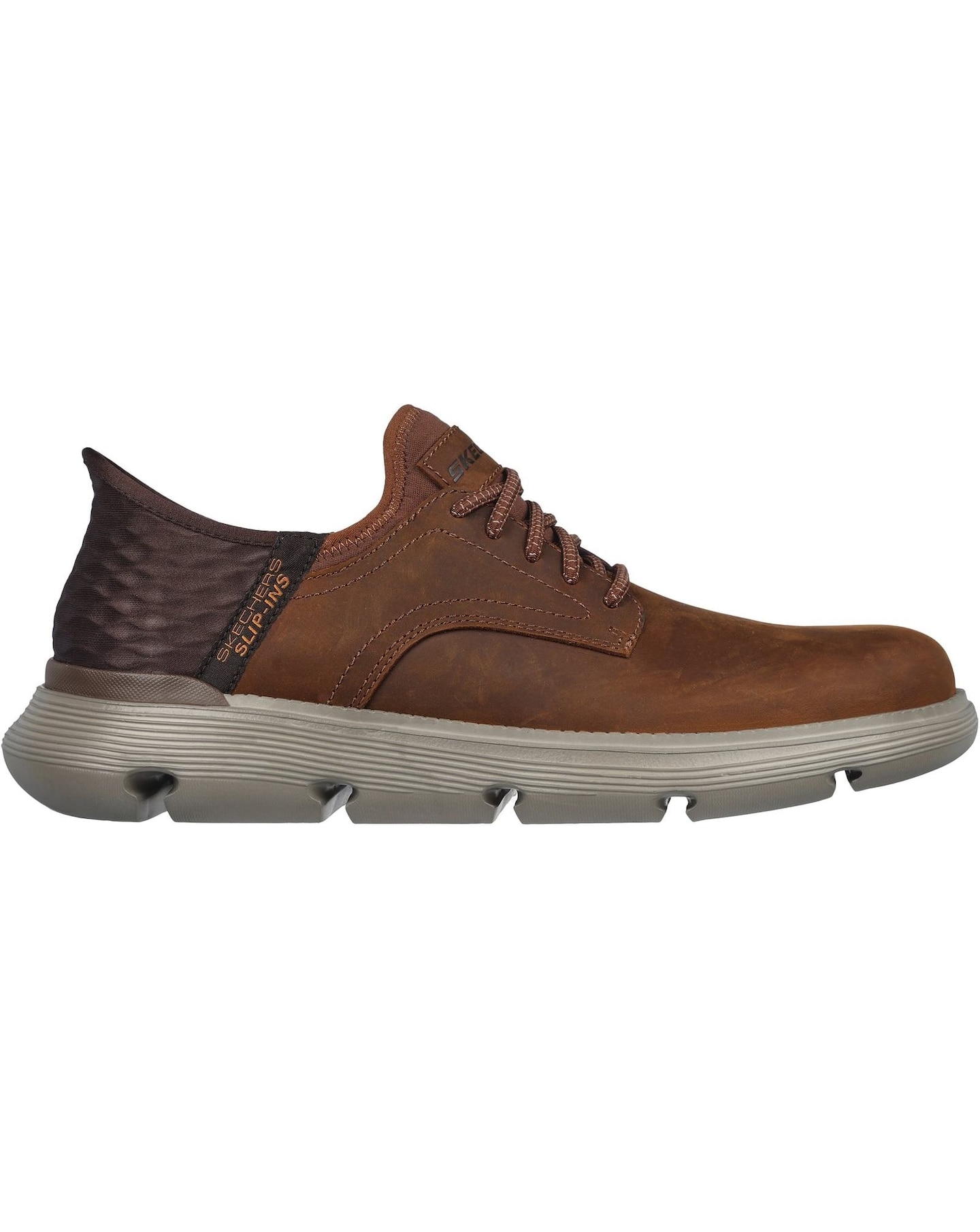 Skechers Garza Gervin Shoes - Dark Brown