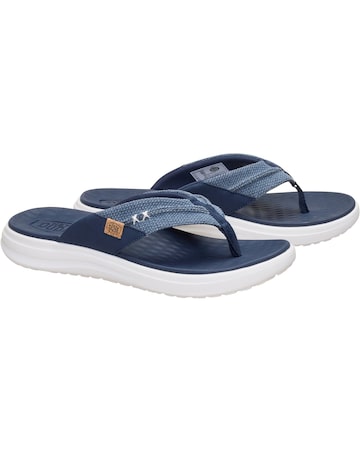 HEYDUDE Finn Flip Braided Sandal