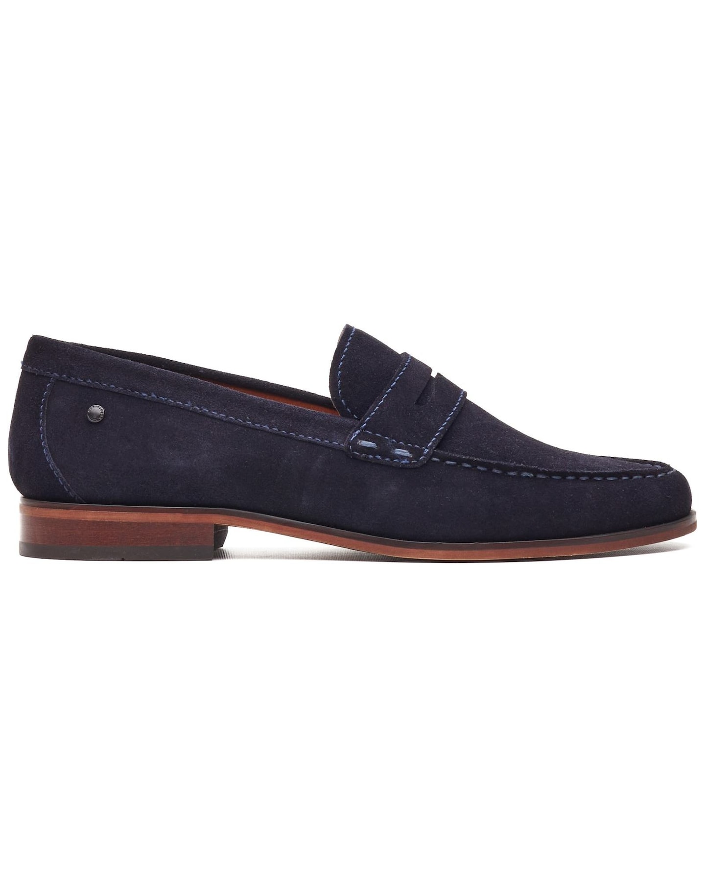 New In - Base London Slate Penny Loafer