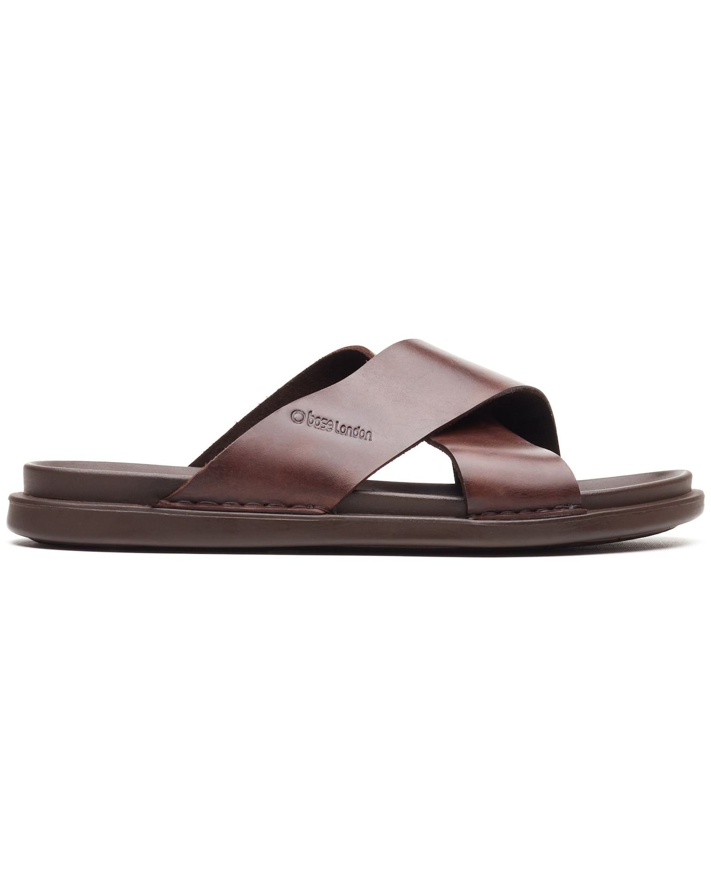 New In - Base London Drift Cross Strap Sandal