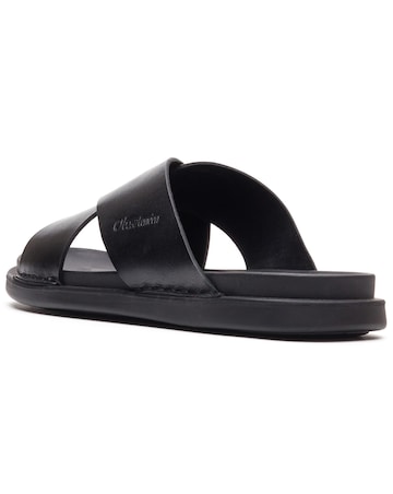 Base London Drift Cross Strap Sandal