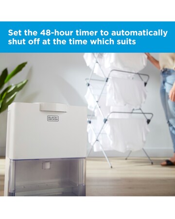 Black & Decker 3.2L Smart Dehumidifier & Air Purifier