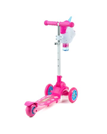 Xootz Unicorn Bubble Go Scooter - White