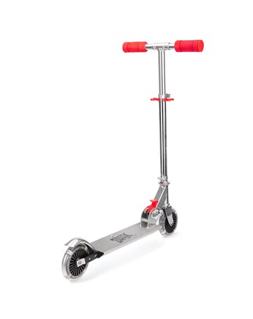 Xoo Folding Scooter Led Wheels - Red