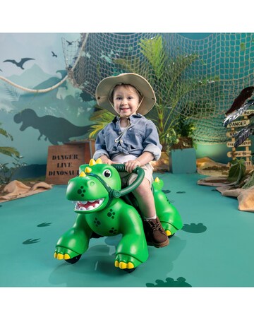 Xootz Dinosaur Ride-on - Green