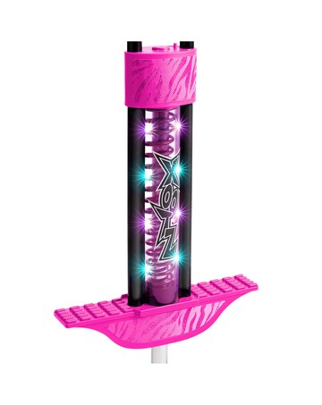 Xootz Wild Rider LED Pogo Stick - Pink