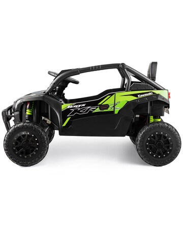 Xootz Kawasaki KRX 1000 12v Ride On-Black/Green