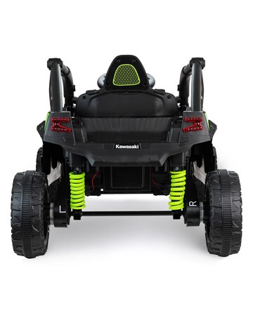 Xootz Kawasaki KRX 1000 12v Ride On-Black/Green