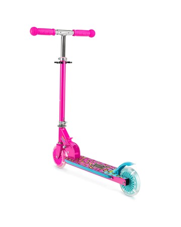 Xootz Wild Rider LED Scooter - Pink