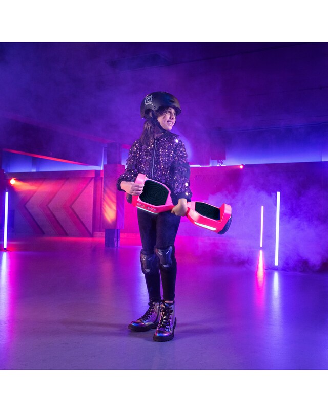 New In - Xootz Glowglide Hoverboard - Pink