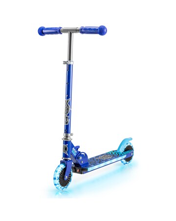 Xootz Wild Rider LED Scooter - Blue