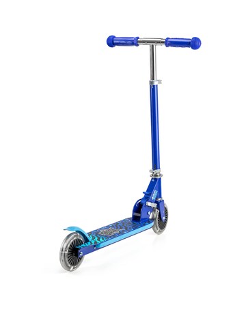 Xootz Wild Rider LED Scooter - Blue