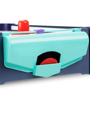20" LED Air Hockey Games Table - Navy Blue