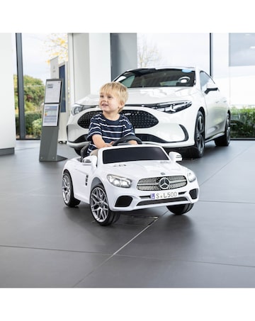 Mercedes-Benz SL 6v Ride On - White