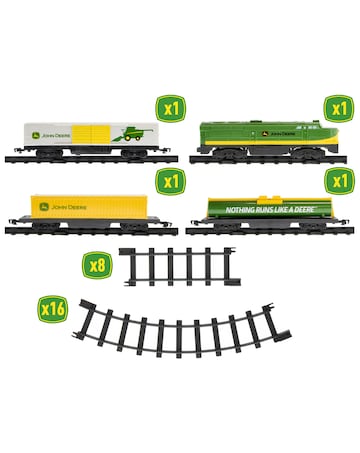Lionel John Deere 28pc Train