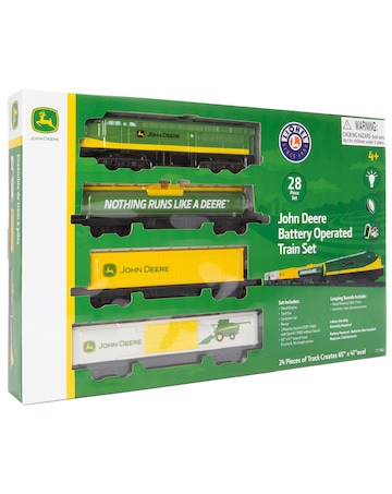 Lionel John Deere 28pc Train